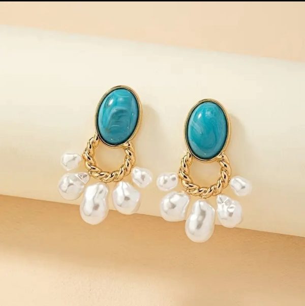 Feroza Earrings