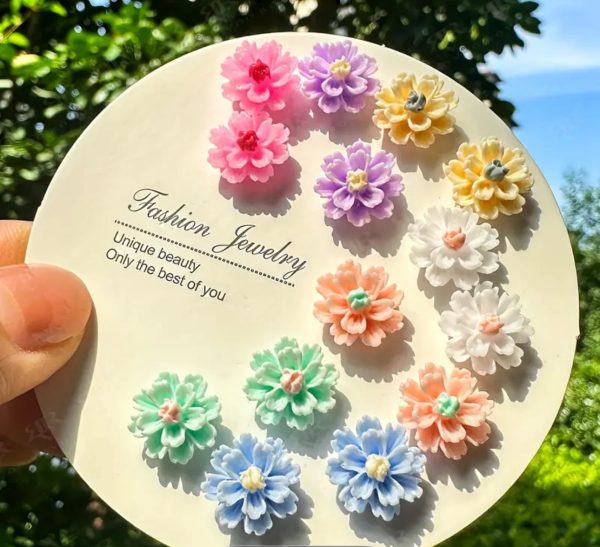 Pastel Garden Studs