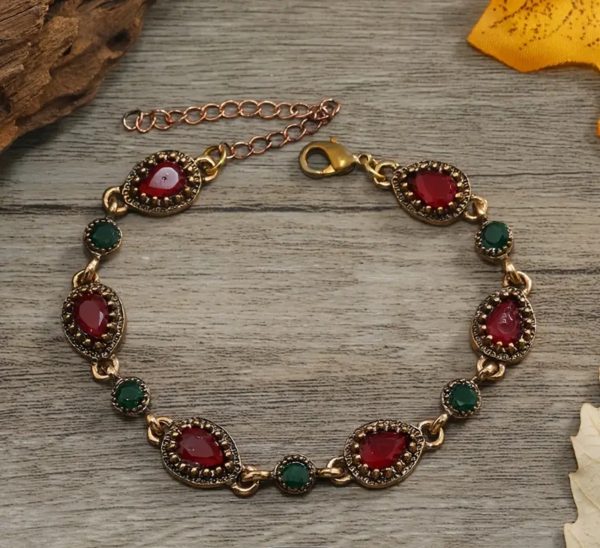 Turkish Heritage Bracelet (Maroon)