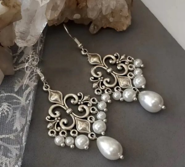 Vintage pearl Earrings
