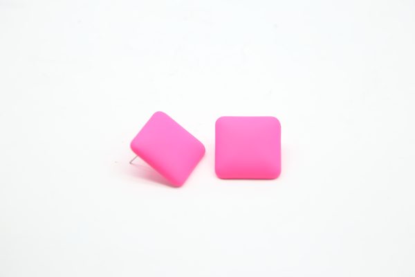 Gen Z studs (shocking Pink )