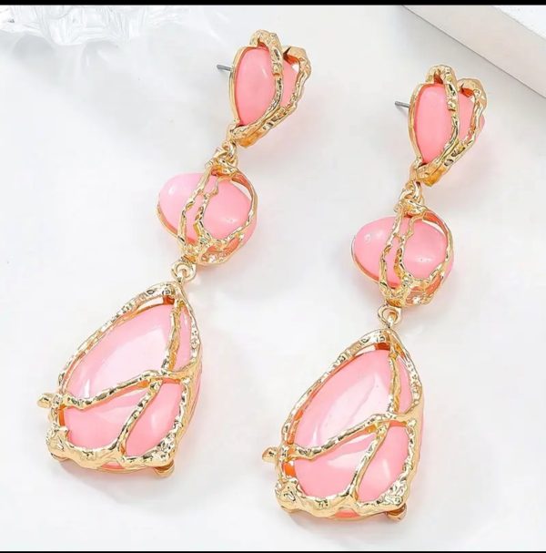 Pink Lady Earrings