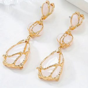 White Duchess Earrings