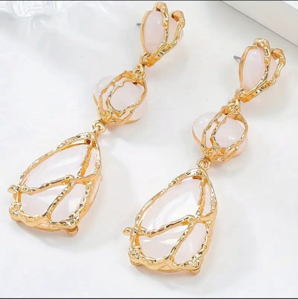White Duchess Earrings